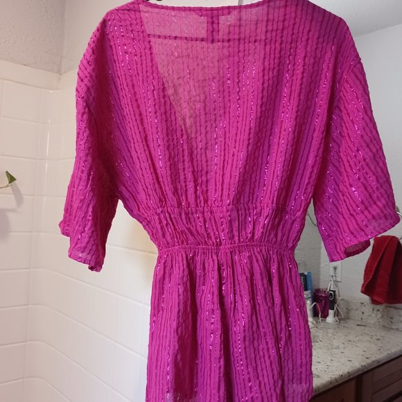 Pink Victorias Secret Romper for over swimsuit size S - Picture 1 of 14